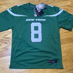 Nike Aaron Rodgers Color Rush On-Field NY Jets Green Jersey, Youth Size (L) New!