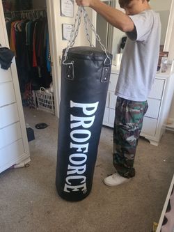 ProForce Heavy Punching Bag with Chains