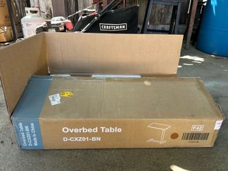 Over bed table
