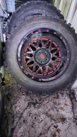 20 X 12 Inch JEEP wheels Klutch 