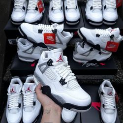 JORDAN 4 WHITE CEMENT 