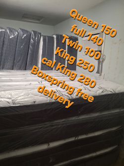 Mattress Pillow Top New