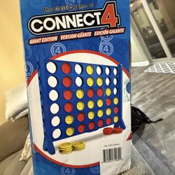 Giant Edition Connect Four Game Like New 