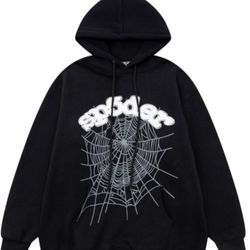Sp5der hoodie black