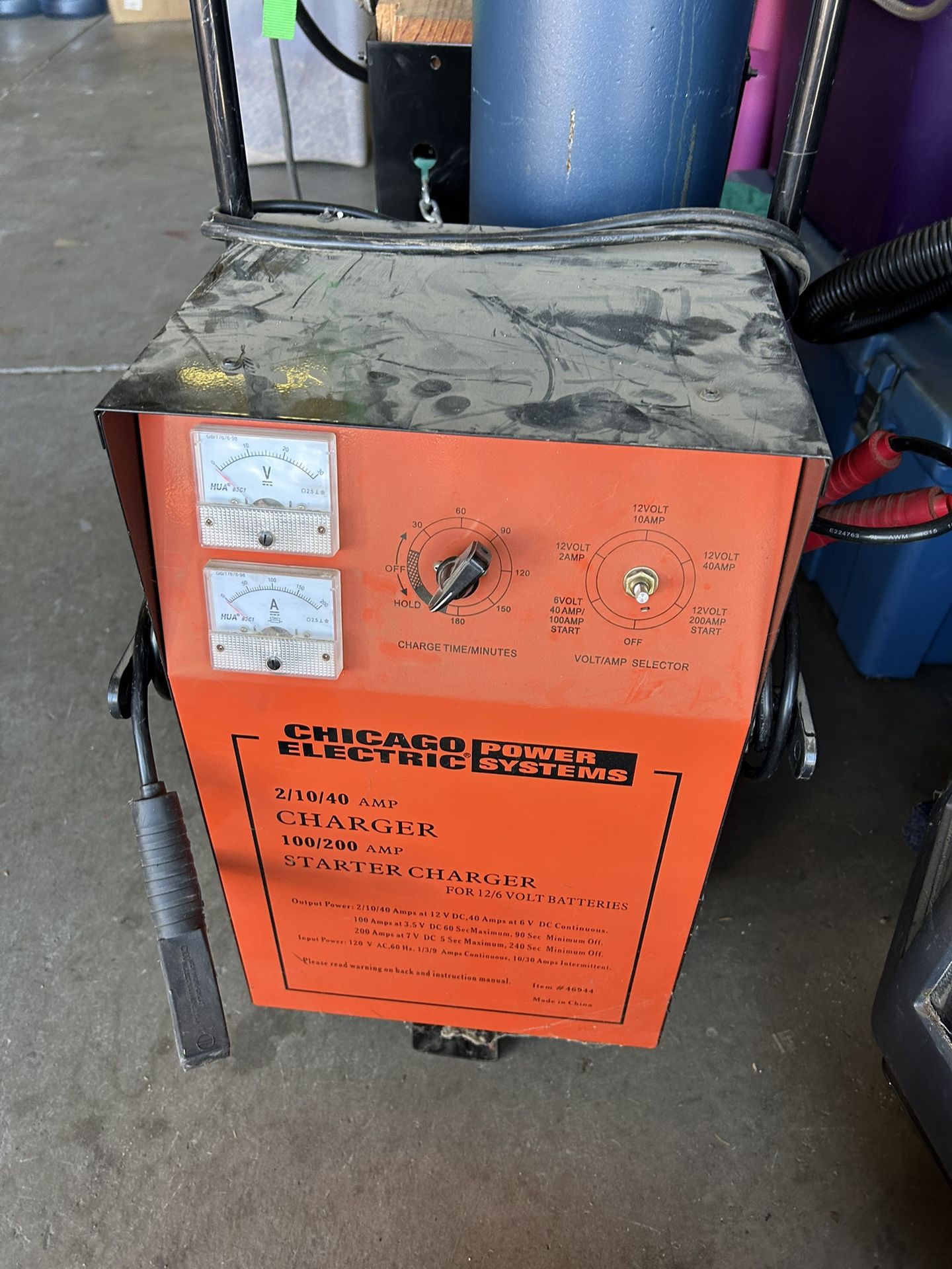 chicago electric starter charger