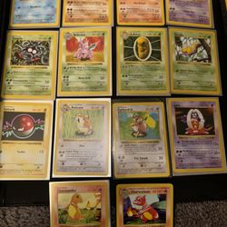 Vintage Pokémon Cards