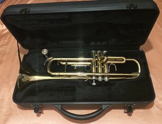Vintage Musical Instrument, Trumpet, Infinity, In Hard Case, Music, Notes, Concert, Musical, Practice, Band, Entertainment