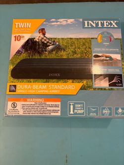 Intex Dura-Beam Standard Twin Camping Airbed