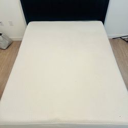 Velvet Bed Frame w/ Mattress