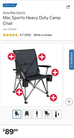 Mac Sports Heavy Duty Camp Chair $65