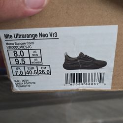 Vans MTE UltraRange Neo VR3 Mono Bungee Cord Men 8 / Women 9.5 VN000CWE9JC".
