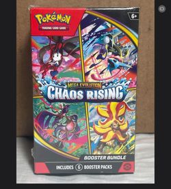Pokémon TCG Mega Evolution Chaos Rising Booster Bundle