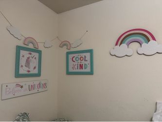 Unicorn wall decor
