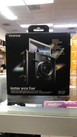 Instax Fujifilm Evo Wide Black Brand New