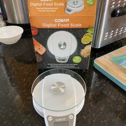 New  Conair Digital Food Scale