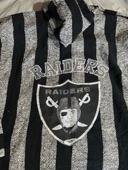 Raiders Mexican style poncho