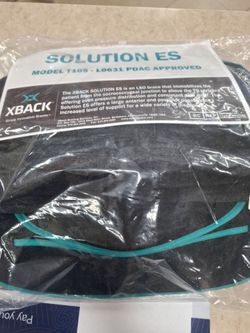 New professional back brace