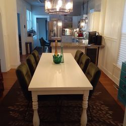 Magnolia Farms Table With Value City Chairs 