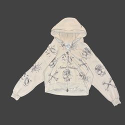 NAMED COLLECTIVE rhinestone hoodie 