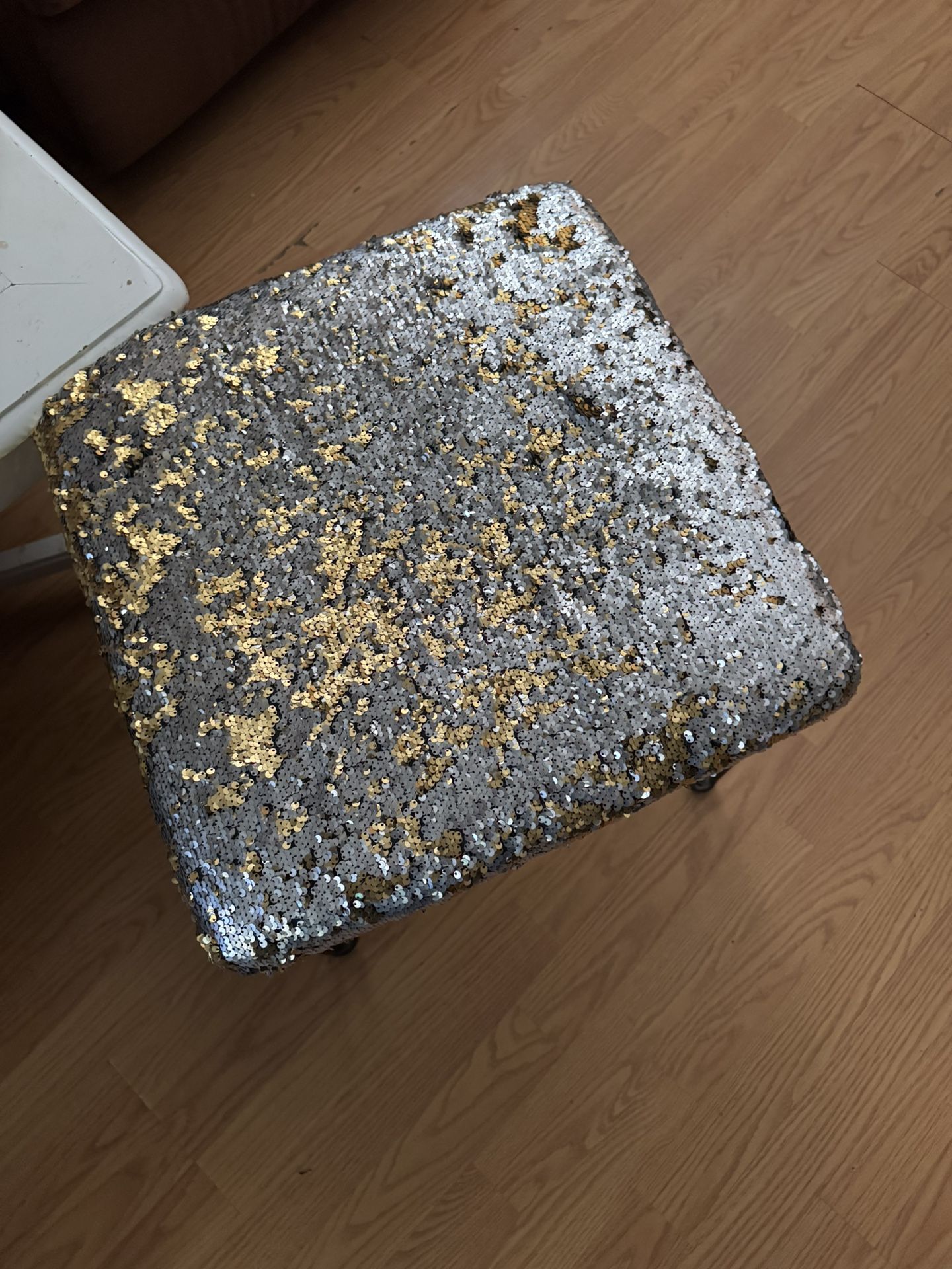 2 Heavy Fancy Stools $20 Each