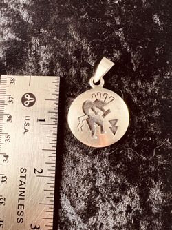 Hopi sterling silver pendant