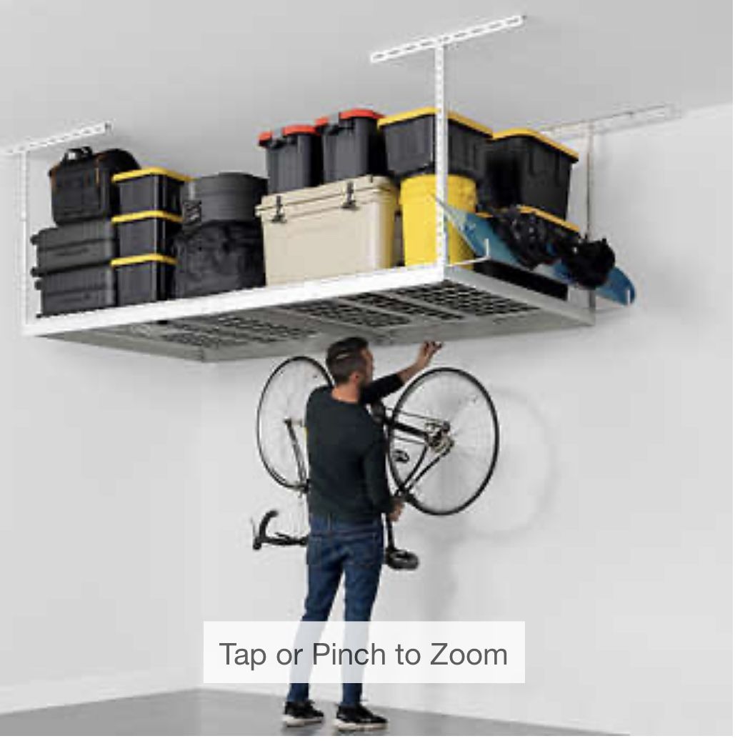 Saferacks 4x8 Overhead Storage Racks