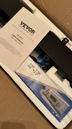 Motorized TV Mount Stand 39.4 - in. Fit for 32-70 in TV Lift with Heigh Live Chat Adjust 28.74-68.1 in. with Remote Control by VEVOR 