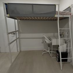 Ikea VITVAL Loft Bed Frame 