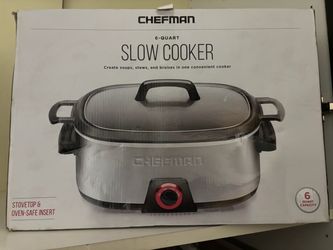 Chefman 6 Quart Slow Cooker