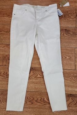 NWT Jessica Simpson Women's Ankle Skinny White Jeans Size 10