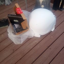 Satellite Antenna And Receiver 