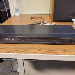 Technics ST-S96A AM/FM Stereo Tuner Quartz Synthesizer Works, Watch Video