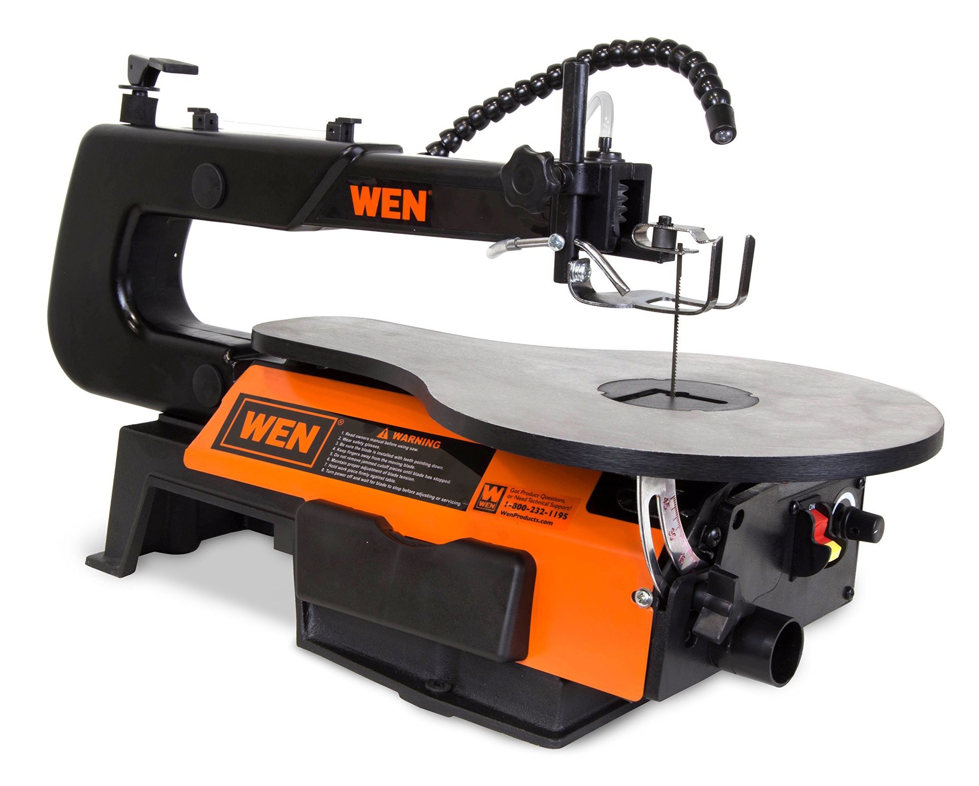 Used WEN 3921 16-Inch Two-Direction Variable Speed Scroll Saw with Work Light