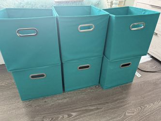 Fabric Storage Bins (6)