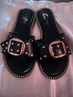 Black sandals