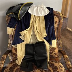 Hamilton Costume Size Medium For 10—12 Years Old Kid