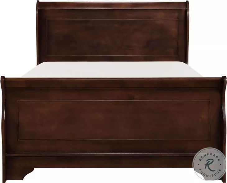 Two Queen Wood Sleigh bed Frames