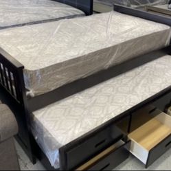 Furniture, Mattress, Boxspring, Bunkbed, Bedframe, Chest Dresser, Mirror, Nightstand