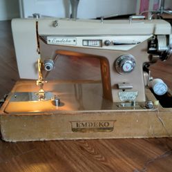 Vintage Japanese Made Sewing Machine 