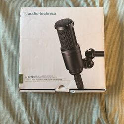 Audio Technica AT2020 Cardioid Condenser Microphone  