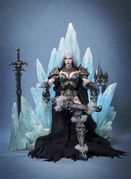 Longshan Heavy Industry 1/6 The Witch King Scourge Legion Deluxe Throne Action Figure NEW