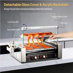 18 Hot Dog Roller Grill with 7 Rollers - 120V, 590W | Avantco Equipment 18 Hot Dog Roller Grill with 7 Rollers - 120V, 590W | Avantco Equipment