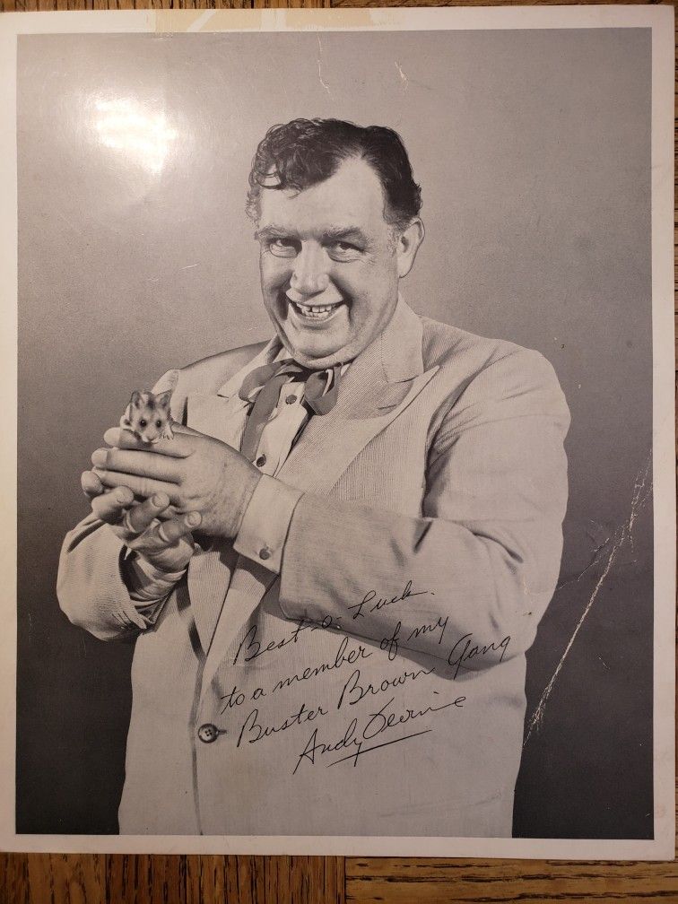 Andy Devine Autograph Signed Photo
