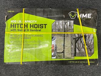 400 lb Hitch Hoist with Swivel & Gambrel