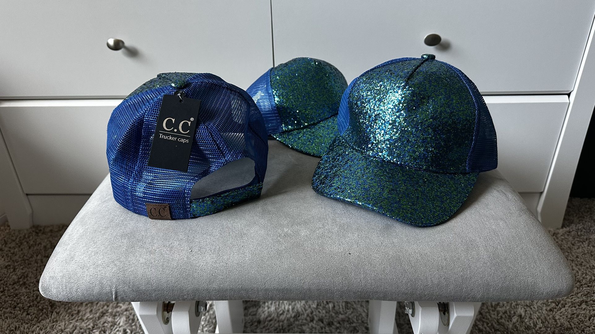 3 Sparkly Hats