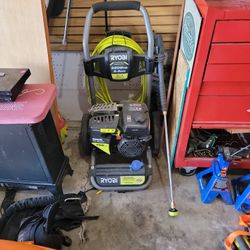 Ryobi 196cc Pressure Washer w/auto Soap Dilution