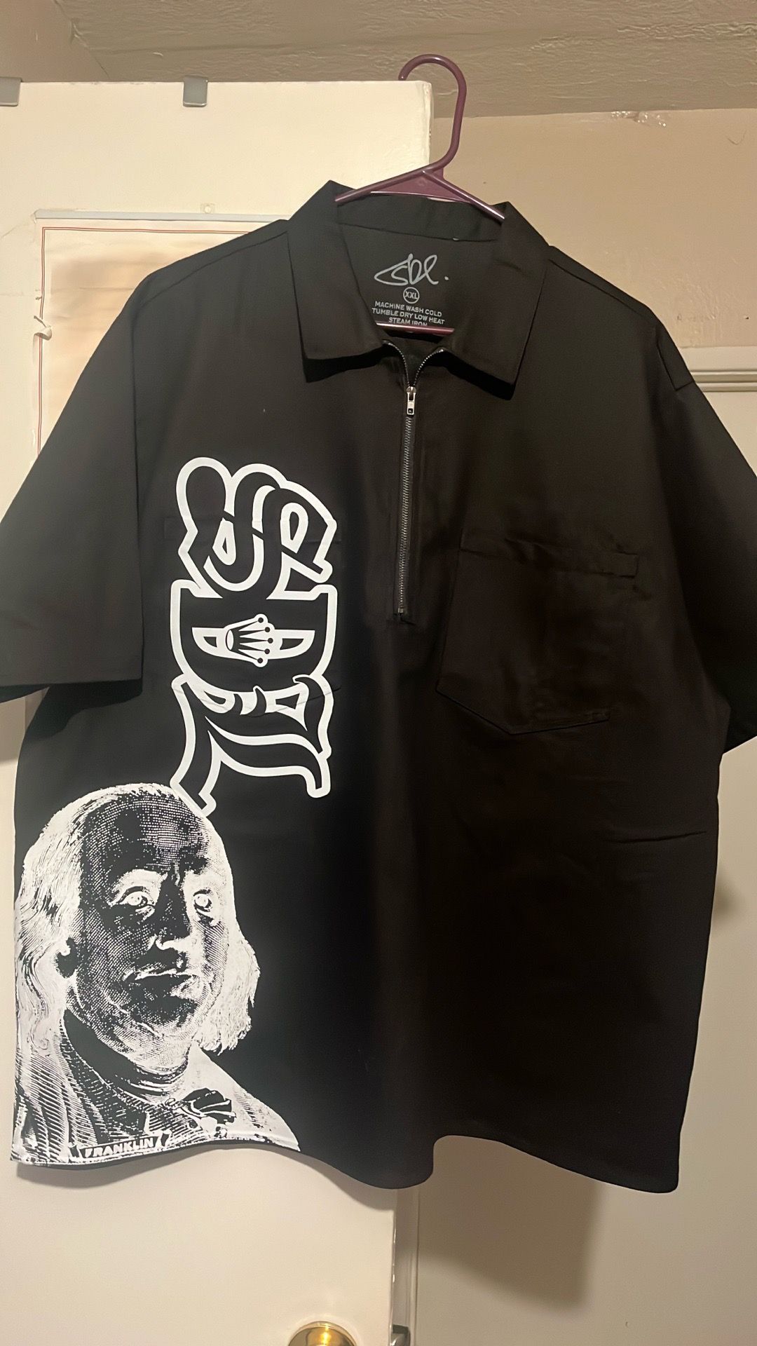 SDL zip T-shirt