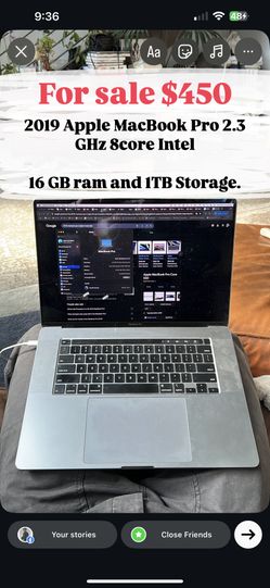 2019 MacBook Pro 16in