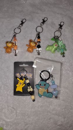 Pokémon keychains