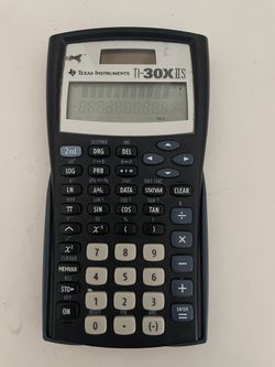 Texas Instruments Calculator TI-30X IIS Math Homework